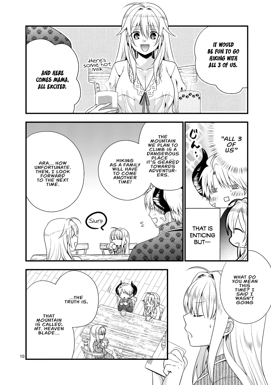 Maou Desu. Onna Yuusha no Hahaoya to Saikon Shita no de, Onna Yuusha ga Giri no Musume ni Narimashita. Chapter 6 11